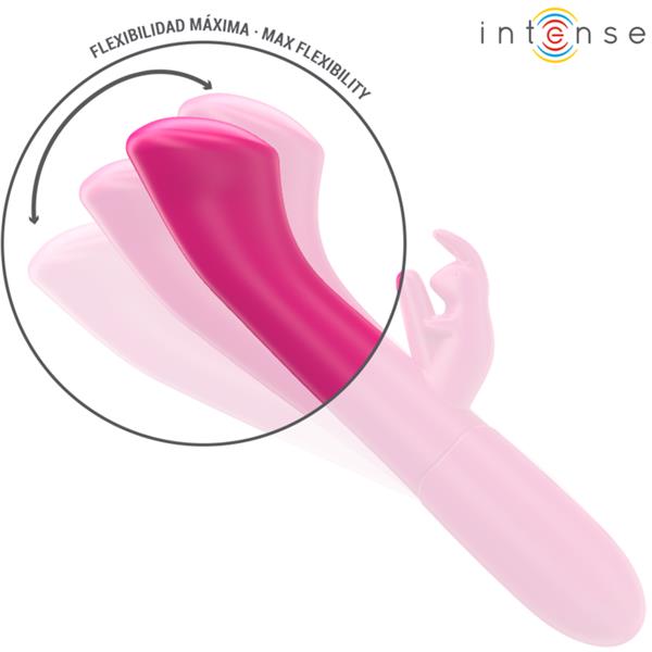 JULIETA RABBIT VIBRATOR 18.6 CM 10 VIBRATIONS PINK