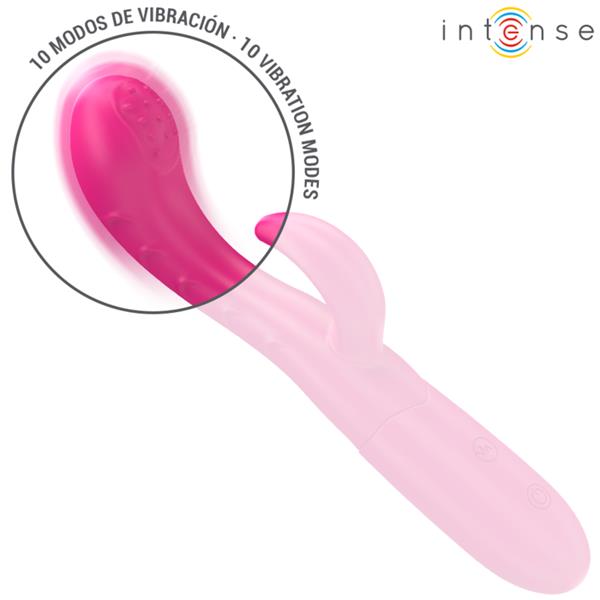 AMARA VIBRATOR S STIMULIRAJUĆIM JEZIKOM 10 VIBRACIJA ROZA