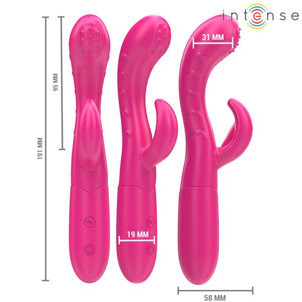 AMARA VIBRATOR S STIMULIRAJUĆIM JEZIKOM 10 VIBRACIJA ROZA
