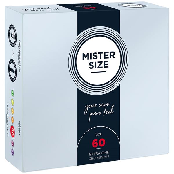 CONDOM SIZE XL 60 MM (36 UNITS)
