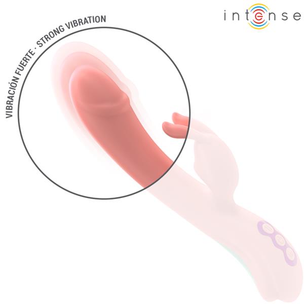 RACHEL RABBIT VIBRATOR 5 VIBRATIONS PINK