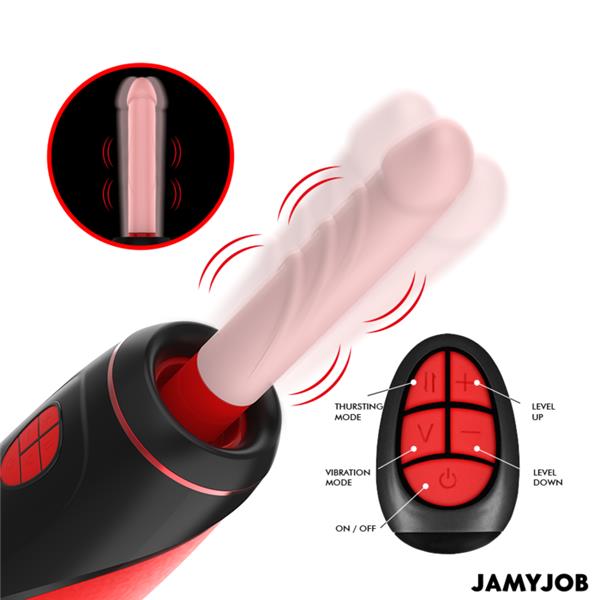 PYSTON BASE AVTOMATSKI MASTURBATOR Z DALJINSKIM UPRAVLJANJEM DILDO