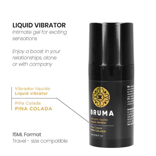 LIQUID VIBRATOR ULTRA SLIDING PINA COLADA 15 ML