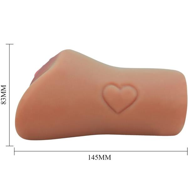 SCARLET VAGINA AND ANUS DESIGN WITH A HEART FLESH
