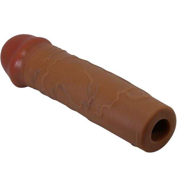 NILE SLEEV PENIS S MAKSIMALNIM PRODUŽETKOM OD 2.5 CM MULATTO