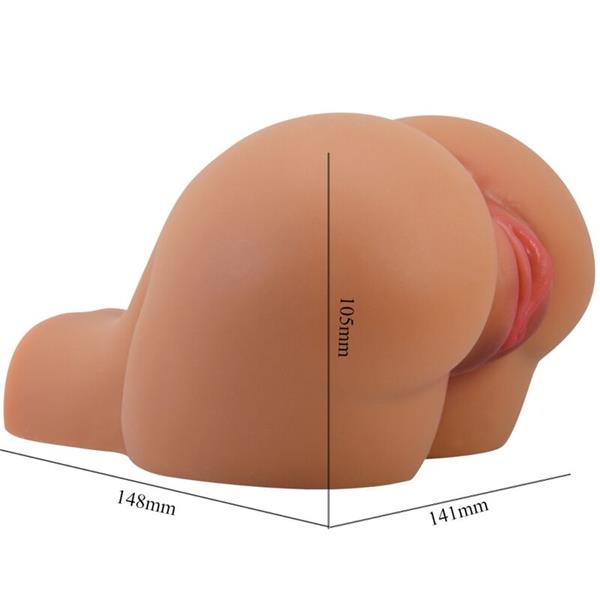 KYLIE ASS VIBRATOR S REALISTIČNOM VAGINOM I ANUSOM S DALJINSKIM UPRAVLJANJEM