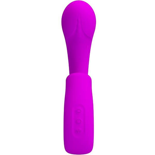 SIBEL SIBEL G-SPOT VIBRATOR + STIMULATOR KLITORISA 10 VIBRACIJA LJUBIČASTA