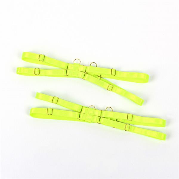 955274 SET GRUDNJAKA S OVRATNIKOM I DETALJIMA NA NOGAMA FLUORESCENTNO ZELENI S/M