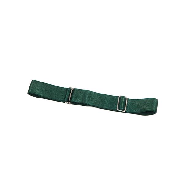 955434 DRESS WITH GREEN LEATHER STRAPS S/M