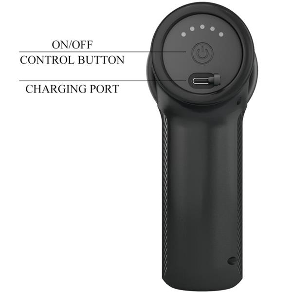 DJ DOCTOR MASSAGER 5 SETTINGS BLACK