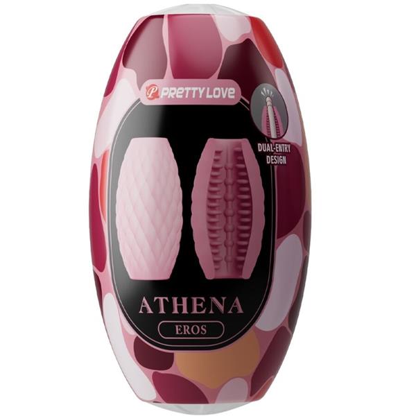 ATHENA EROS SILIKONSKI MOŠKI MASTURBATOR ROZA