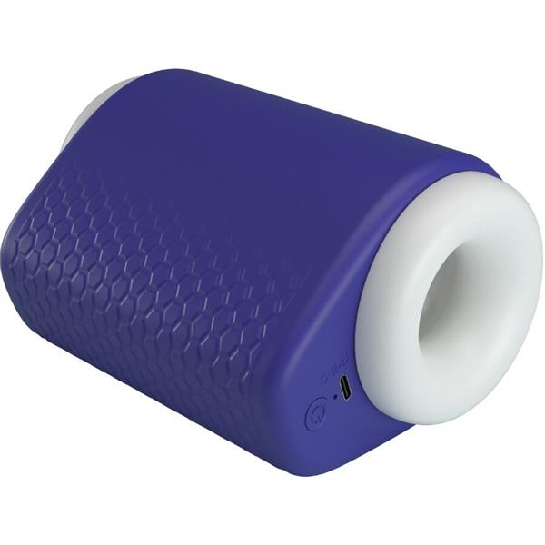 DJ LADY MUŠKI MASTURBATOR S VIBRACIJOM 5 POSTAVKI LJUBIČASTA