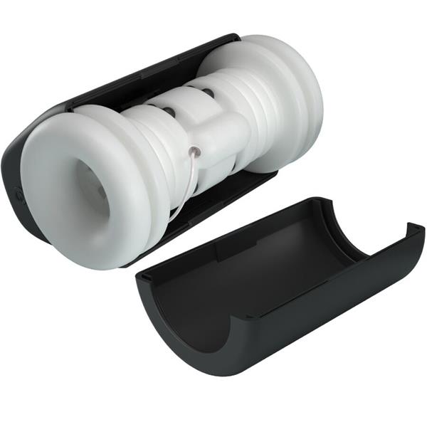 DJ GIRL MUŠKI MASTURBATOR S VIBRACIJOM 5 POSTAVKI CRNI