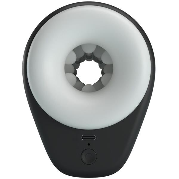 DJ GIRL MUŠKI MASTURBATOR S VIBRACIJOM 5 POSTAVKI CRNI