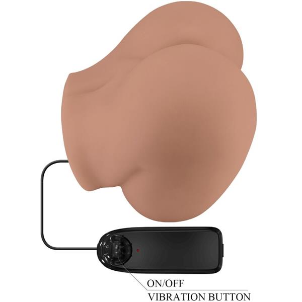 BERNACE ASS VIBRATOR S REALISTIČNOM VAGINOM I ANUSOM S DALJINSKIM UPRAVLJANJEM