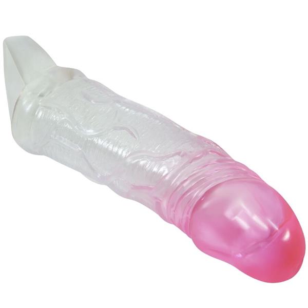 ODES REALISTIČNA 2 CM POVEČEVALNA PREVLEKA ZA PENIS ROZA