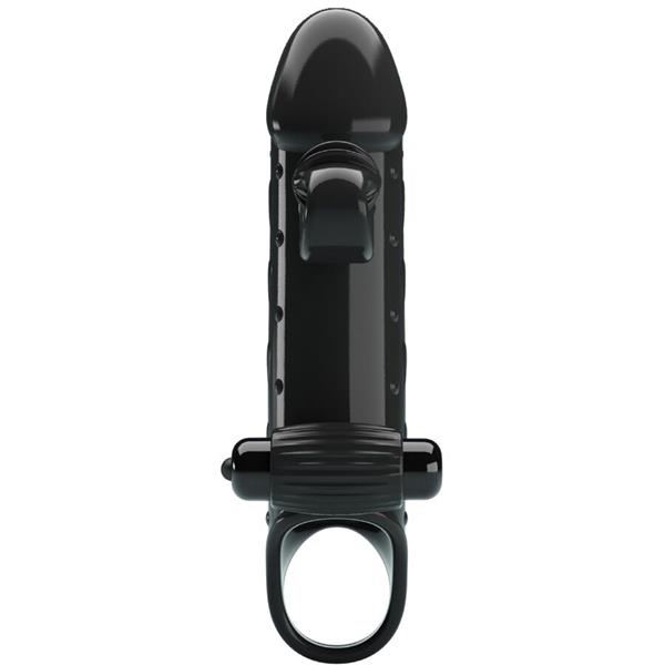 VIBRATING PENIS SLEEVE BLACK