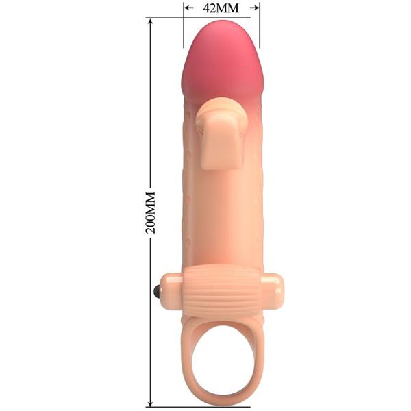 VIBRIRAJUĆI RUKAVAC ZA PENIS PRIRODNI