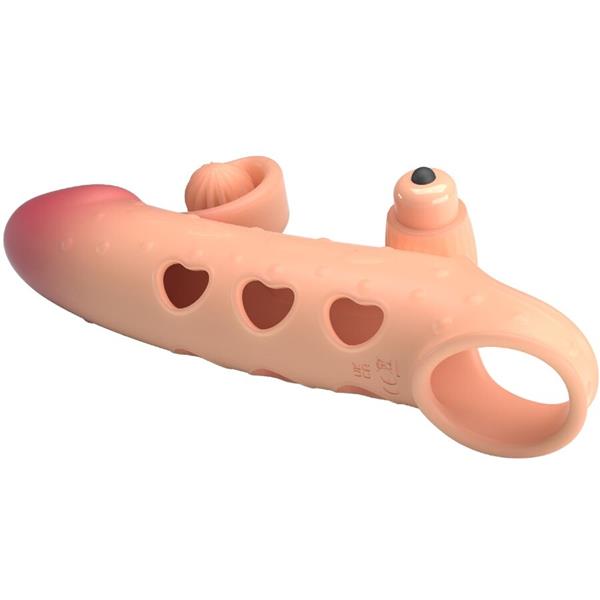 VIBRIRAJUĆI RUKAVAC ZA PENIS PRIRODNI