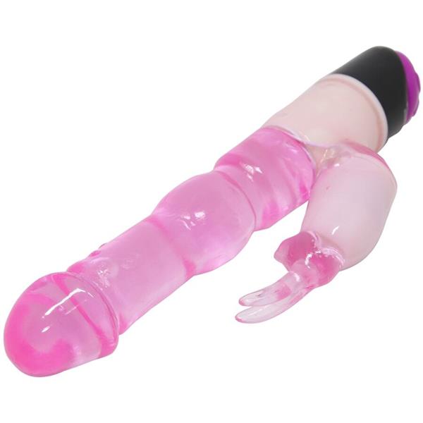 WAVES OF PLEASURE FANTASY VIBRATOR WITH RABBIT 23 CM