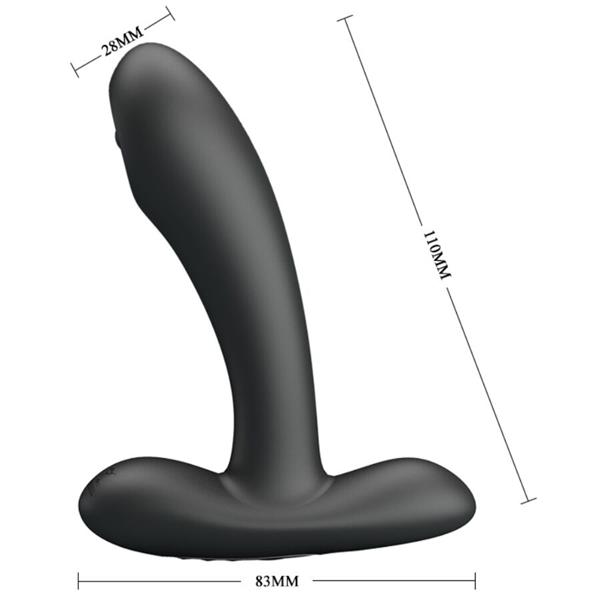 REMINGTON ANAL AND VAGINAL VIBRATING MASSAGER BLACK