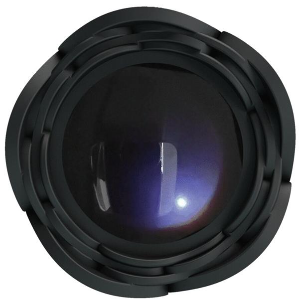 OLMAN ANAL PLUG WITH  LED LIGHT BLACK 8.8 CM