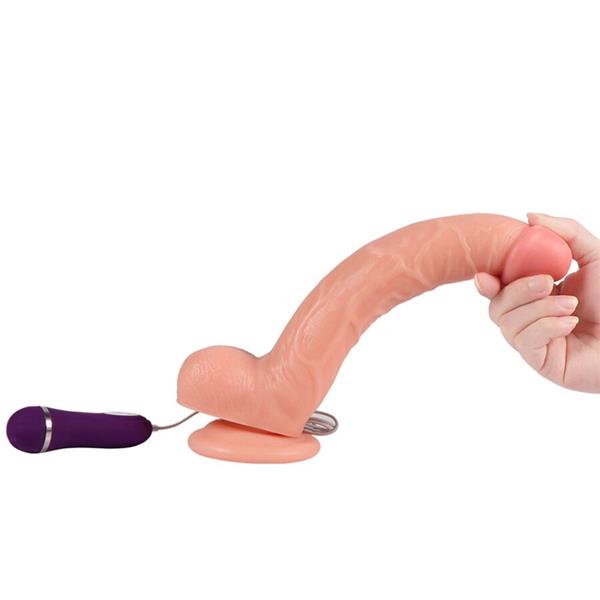 OPTIMUS VIBRATOR DILDO S DALJINSKIM UPRAVLJANJEM 28 CM