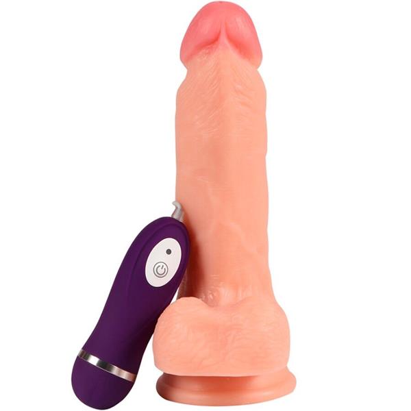 IRON DRAGON VIBRATOR DILDO S DALJINSKIM UPRAVLJANJEM 17.5 CM