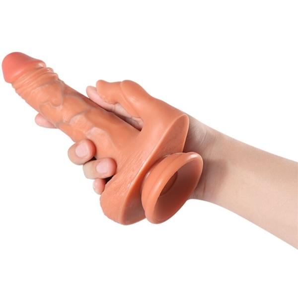JULIAN DILDO I STIMULATOR KLITORISA S VIBRACIJOM I DALJINSKIM UPRAVLJANJEM 16 CM