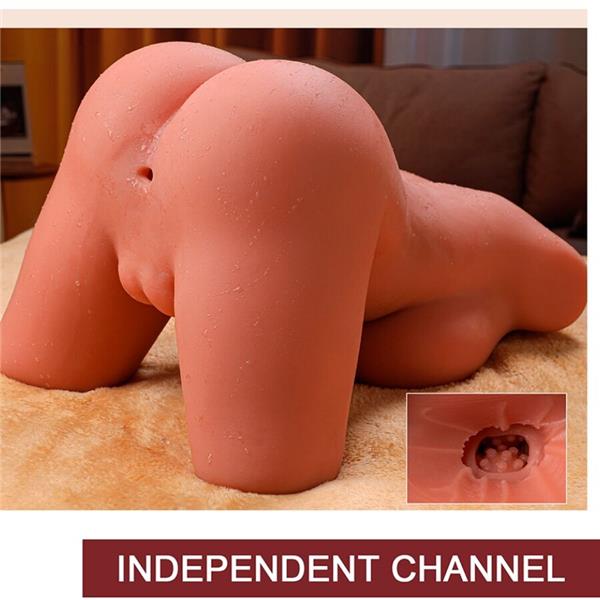 MIAH LADY BOY ŽENSKI TORSO Z DILDOM Z VIBRACIJO IN POTISKANJEM 55 CM