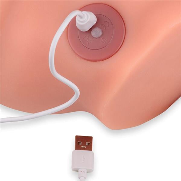 FREDERICO MASTURBADOR REALISTIC DILDO FRONT POSITION WITH THRUSTING 15 CM