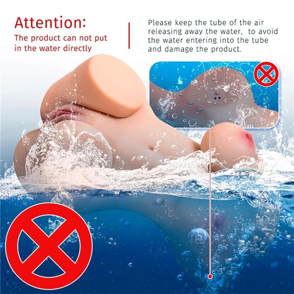 ŽENSKI TORSO Z VIBRACIJOM IN DALJINSKIM UPRAVLJAČEM WENDY