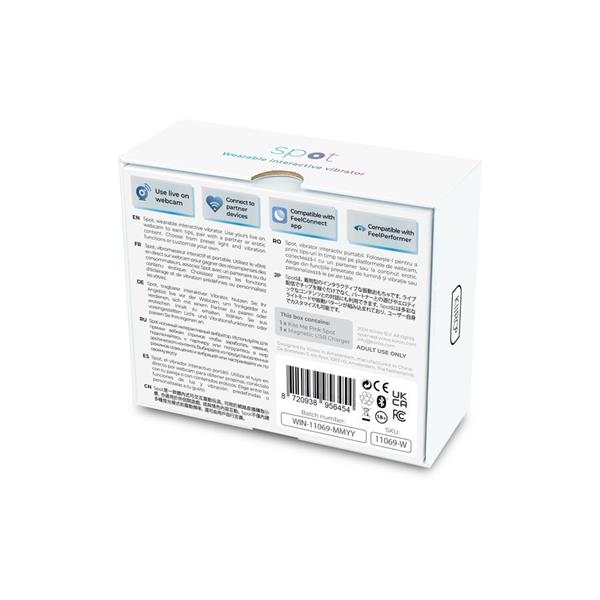 SPOT KISS ME UOBLIČENI VIBRATOR ROZA