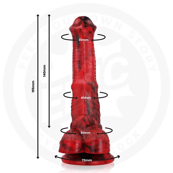 DILDO VULCANUS NIGHT DRAGON