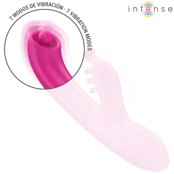 CHRISTINA MULTIFUNCTION RABBIT VIBRATOR 22.5 CM PINK