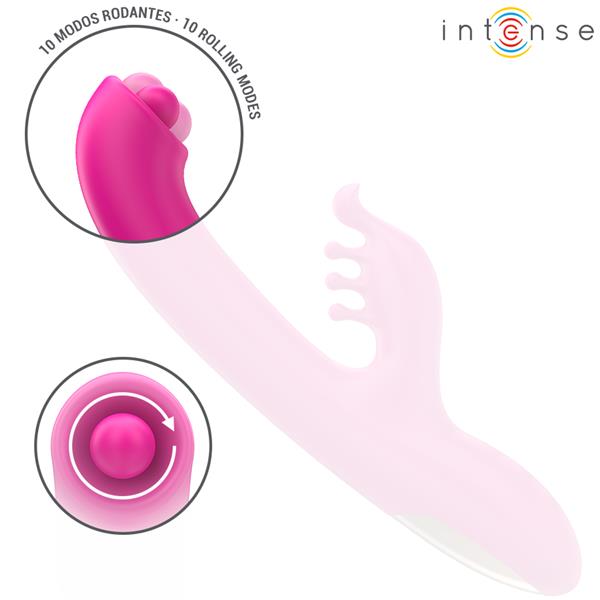 CHRISTINA MULTIFUNCTION RABBIT VIBRATOR 22.5 CM PINK