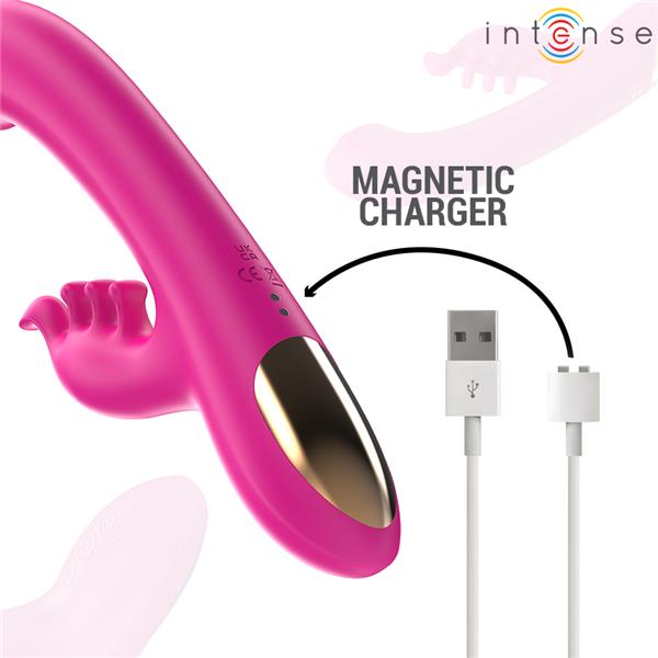 CHRISTINA MULTIFUNCTION RABBIT VIBRATOR 22.5 CM PINK