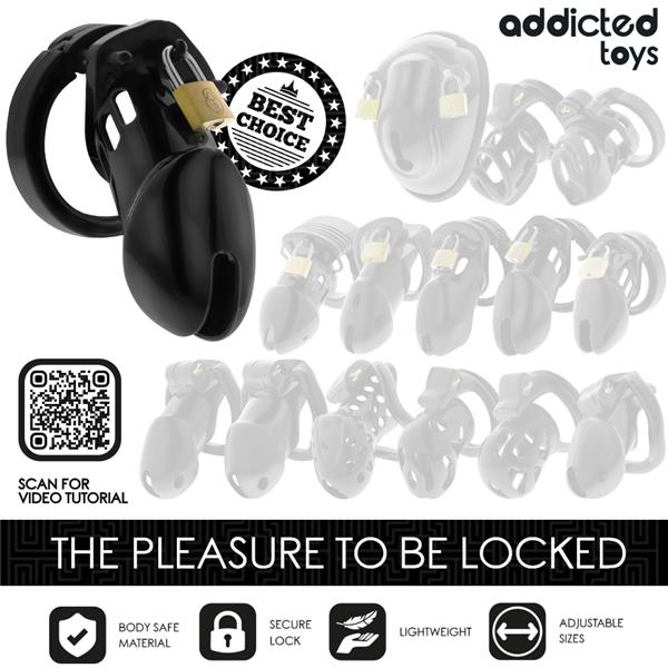 OBSIDIAN HOLD PENIS CAGE SIZE M