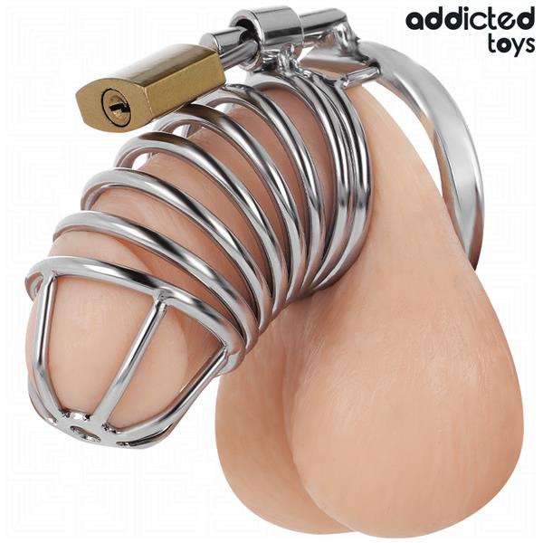 KOVINSKA KLETKA ZA PENIS 4 CM VELIKOST S
