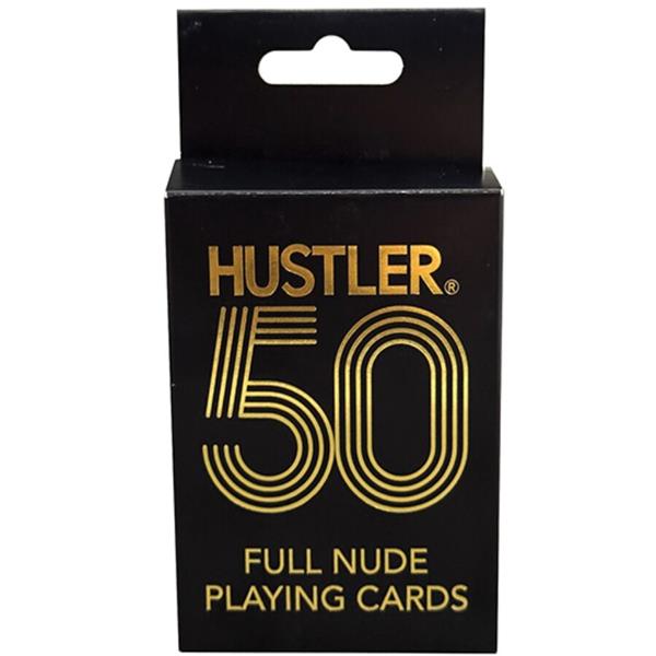 HUSTLER 50 FULL NUDE PLAYING CARDS