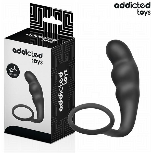 ANALNI ČEP S PRSTENOM SILIKON MODEL 4