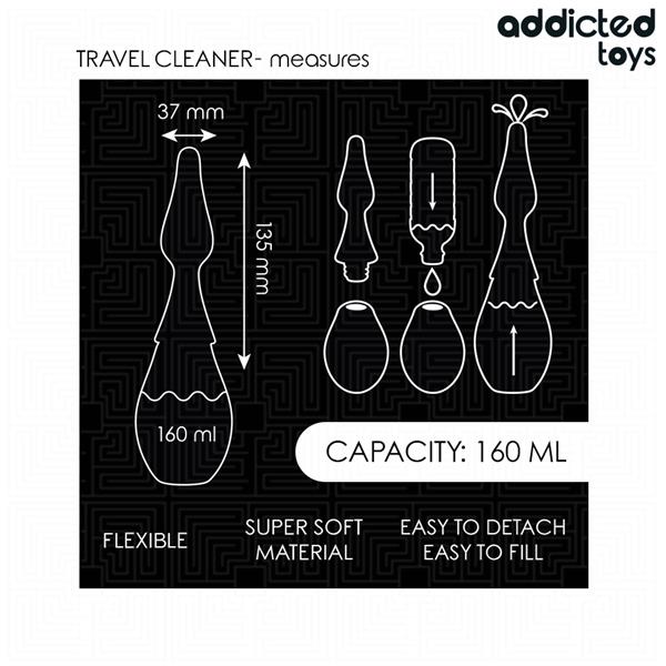 TRAVEL CLEANER SILICONE MODEL 1
