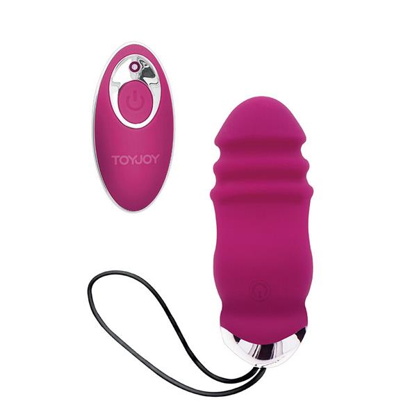 HAPPINESS SUNN SIDE UP AND DOWN VIBRATOR REMOTE CONTROL FUCHSIA