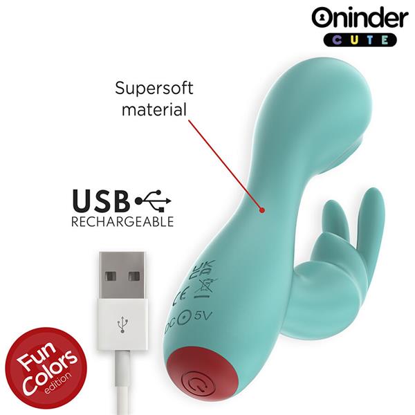 LJUBEČI ZAJČEK G-SPOT KLITORALNI VIBRATOR - BREZPLAČNA APLIKACIJA PO CELEM SVETU