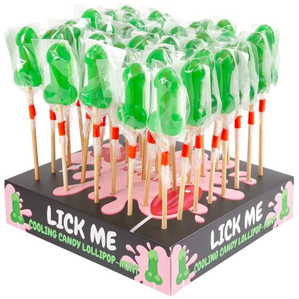 MINT CANDY PENIS LOLLIPOP IZLOŽBA S HLAĐENJEM (40 JEDINICA)