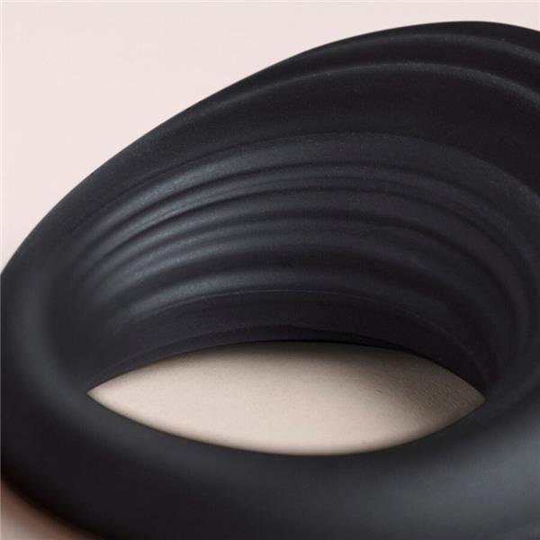 SPIRE BLACK VIBRATING PENIS RING