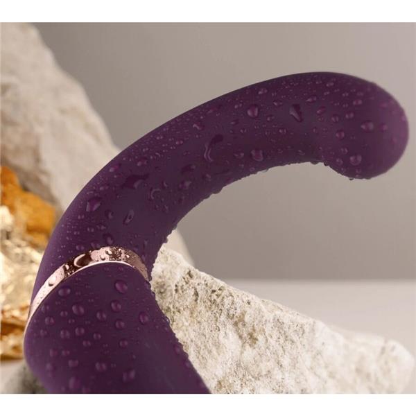 GEMINI DUAL VIBRATOR G-SPOT CLITORIS STIMULATOR PURPLE