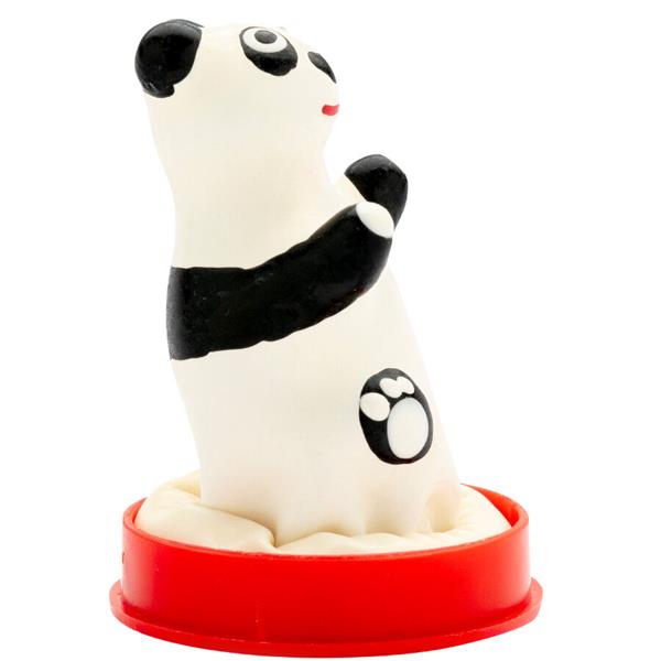 ROČNO POSLIKANI NOVOSTNI KONDOMI PANDA MODEL 1