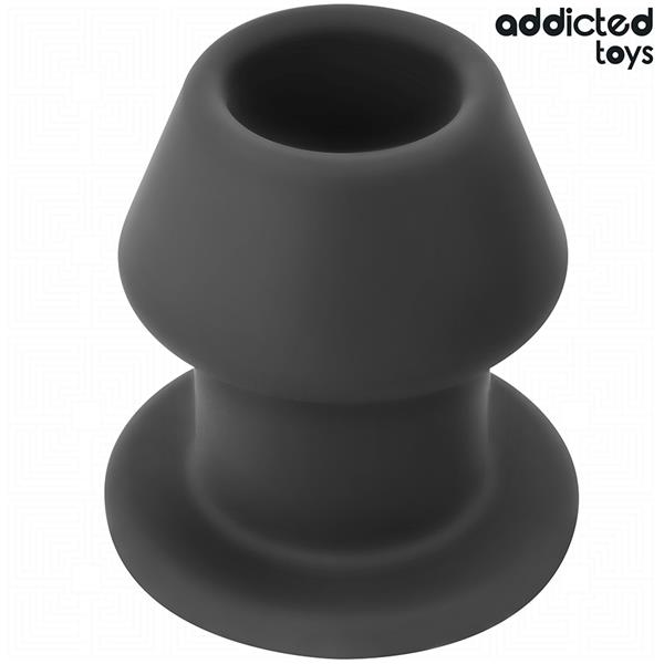EXTREME HOLLOW ANAL PLUG SILICONE SIZE L 10.4 CM