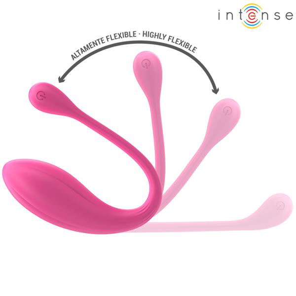 JANICE U VIBRATOR DOUBLE STIMULATION 10 VIBRATIONS PINK REMOTE CONTROL